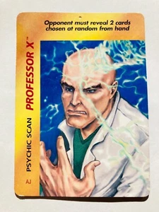 1995 X-men Professor X ' 95 Over Power Trading Card Game No. 2 Rare F/S - Picture 1 of 12