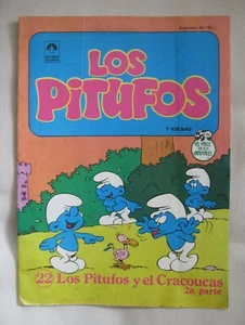 PITUFOS / SMURFS VINTAGE COMICS MAGAZINE 1984 - #22 – SPANISH - Picture 1 of 5