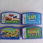 Leapfrog Leapster learning game sys Cars, I Spy,  Animal Genius, Amusement Park