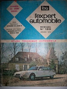 CITROËN CX 2500 diesel - Revue technique "L'Expert Automobile" - Imagen 1 de 1
