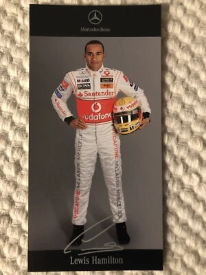 Autogrammkarte *LEWIS HAMILTON* Formel 1 Vodafone McLaren Mercedes Saison 2007 - Bild 1 von 2