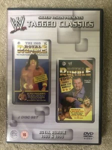 WWE Tagged Classics - Royal Rumble 1989 & 1990 DVD (2 Disc Set) WWF RARE - Picture 1 of 2