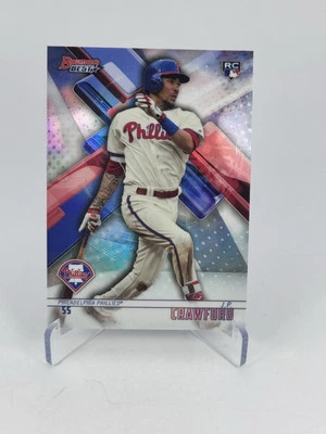 2018 Bowman's Best - Refractor #38 J.P. Crawford (RC); Philadelphia Phillies - Image 1 of 2