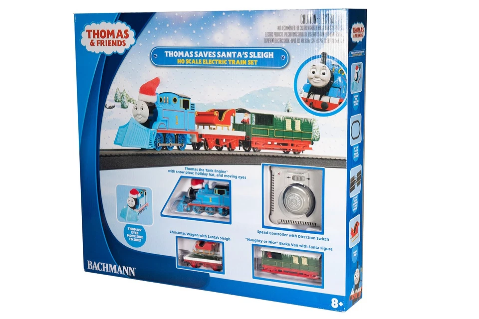 Bachmann 00773 Thomas Saves Santa's Trineo Tren Set Escala HO Foto 1 de 1