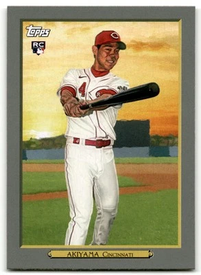 2020 Topps Update #TR-14 Shogo Akiyama Turkey Red 2020 Cincinnati Reds - Image 1 of 2