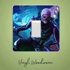 Fortnite Light Switch Vinyl Sticker Cover Skin Decal Kids Bedroom - Picture 1 of 1