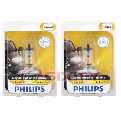 2 bombillas de faros de haz alto bajo Philips para Pontiac Firefly G3 G3 Wave tp Foto 1 de 4