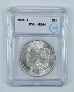 1904-O Morgan Silver Dollar MS64 ICG - Picture 1 of 5