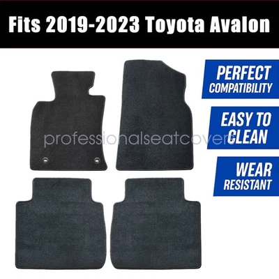 Alfombrillas alfombrillas delanteras y traseras Toyota Avalon Hybrid Limited 2019-2023 4 piezas Foto 1 de 4