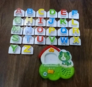 LeapFrog Fridge Phonics Scout + Magnet Letters Complete Tiles Set/Lot 26 Working - Picture 1 of 3