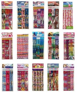Girls Disney Cartoon Pencils Back To School Supplies Stationary 12 Pieces • 5.50$