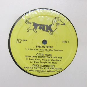 Various - RARE 10" TAX LP-9 Evelyn Peer / Ozzie Ware - ETC - EX condition - Picture 1 of 1
