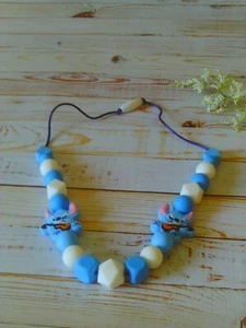 Guiter Playin Stitch from Lilo & Stitch Sensory Learning Necklace – Nursing Moms - Picture 1 of 9