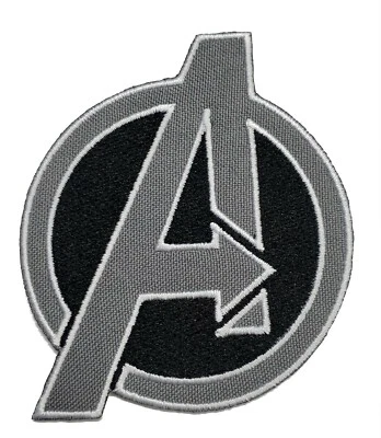 Marvel Avengers Shield Logo Embroidered Sew/Iron-on Patch 2.6" x 3" - Image 1 of 3