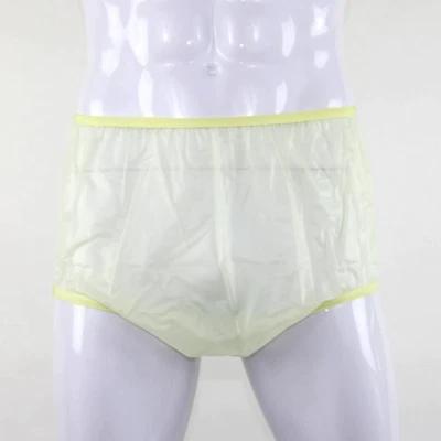 Cubierta de pañal de plástico para adultos Lowrider de vinilo amarillo KINS 40300VY Foto 1 de 4