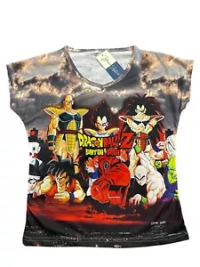 Dragon Ball Z Piccolo Gohan T-Shirt, TEEN, alle Größen, Kurzarm, blau - Bild 1 von 5