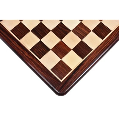 21 inches Large Flat Chess board Rosewood & Maple Wood - Square of 55 mm - Image 1 of 4