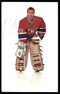 Montreal Canadiens Postcard Patrick Roy 100% Authentic Signature Auto