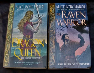 TALES OF GUENEVERE Complete by Alice Borchardt - Dragon Queen & Raven Warrior - Picture 1 of 6
