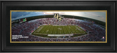 UCF Knights Framed 10" x 30" Spectrum Stadium Panoramic Photograph Cover