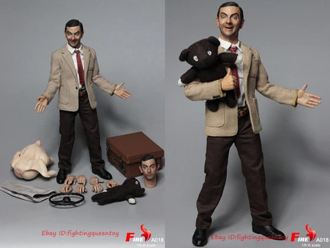 FIRE A018  MR. BEAN Two Heads 1/6 Scale Figure Model INSTOCK Cover
