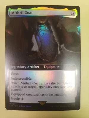 Mithril Coat (Extended Art) FOIL NM #379 The Lord of the Rings MTG - Image 1 of 2