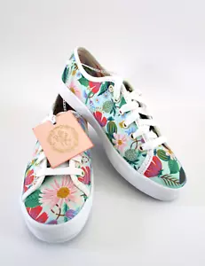 KEDS x Rifle Paper Co. Kickstart Dovecoat Sneakers Sz 5 1/2 NWT - Picture 1 of 12