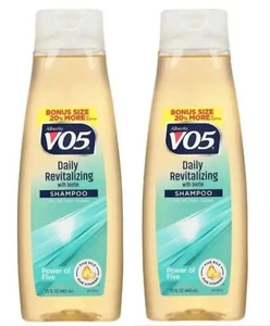 NEW! VO5 (2-PACK) 15 Oz. Bonus Bottles ●DAILY REVITALIZING● ~BIOTIN~ SHAMPOO🫧. - Picture 1 of 15