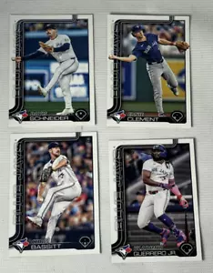 2025 Topps Baseball Ser1 * Toronto Blue Jays TEAM LOT * 11 Dif - Vlady Jr Varsho - Picture 1 of 3
