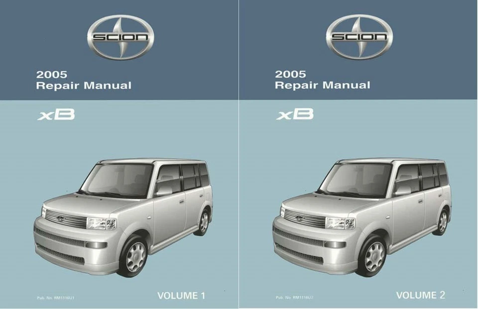 Juego completo manual de reparación de taller SCION XB 2005 Foto 1 de 1