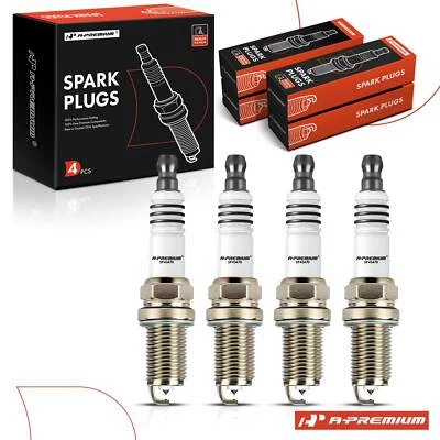 A-Premium 4x Iridium & Platinum Spark Plugs for Lamborghini Murcielago 2003-2010 - Image 1 of 4