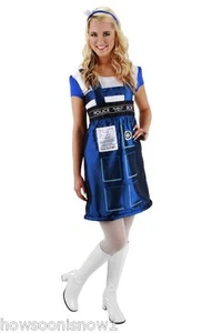 Doctor Who TARDIS Dress Halloween Party Costume Adult Women L/XL New In Pkg. - Picture 1 of 1