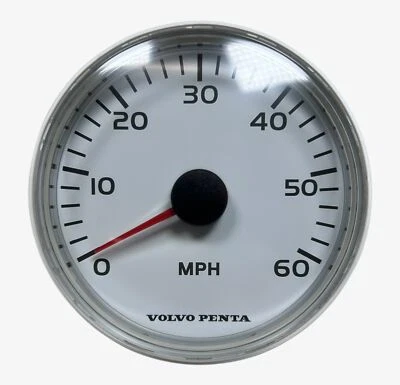 Volvo Penta VP3587441, Marine Speedometer Gauge 0-60 MPH ( No Bezel ) - Image 1 of 4