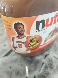 Vintage 2002 Nutella with Kobe Bryant 26.5 oz Sealed container August 2002 Date - Picture 1 of 9