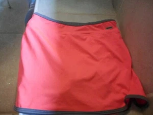 Girls DANSKIN Dri More Skorts  Coral sz9-10 nwot. gray trim - Picture 1 of 2