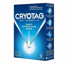 Cryotag Skin Tag Remover Cryotherapy TagBand Aerosol Treatment 80ml