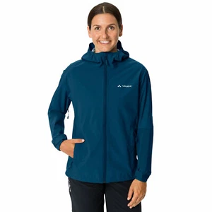 Vaude Moab Rain Jacket II Damen-Fahrradjacke Regenjacke Bike Trail-Jacke Blau - Bild 1 von 6