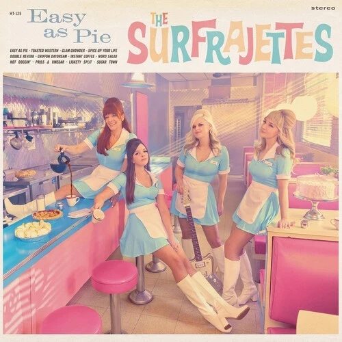 Surfrajettes - Easy As Pie [New Vinyl LP] Colored Vinyl, Lime - Image 1 of 1