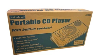 Vintage Lakeshore Listen Learning Classroom  CD Player Brand New Sealed - Picture 1 of 3