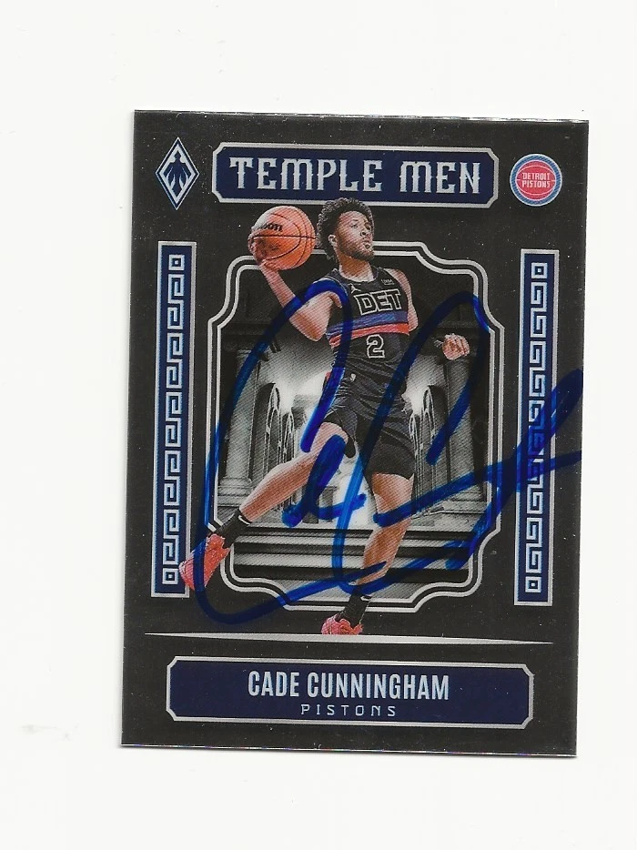 TARJETA AUTOGRAFIADA CADE CUNNINGHAM PISTONS Foto 1 de 1