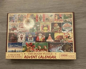 24 Day Countdown Christmas Advent Puzzle, 1008 Pieces NEW/SEALED - Picture 1 of 1