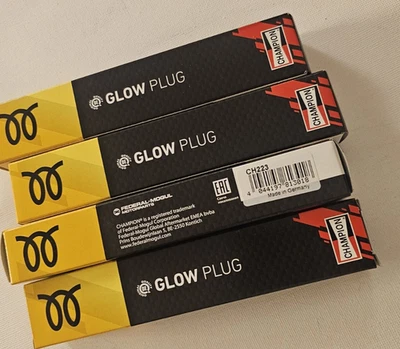 4XNEW GLOW PLUGS CHAMPION 1.3TDCI FORD KA  CH223 1214070 93193804 95508486 - Image 1 of 4
