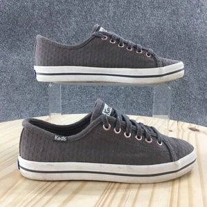Zapatos deportivos Keds para mujer 5,5 Kickstart Jersey con cordones grises WF63995 - Imagen 1 de 16