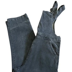 Art Class Girlfriend Black Denim Overalls - Picture 1 of 5