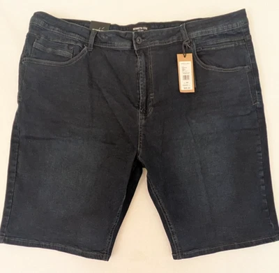 Pantalones Cortos Denim Kenneth Cole Para Hombre Calce Regular Elastizados Cónicos Desde la Rodilla Talla 44 Nuevos Foto 1 de 4