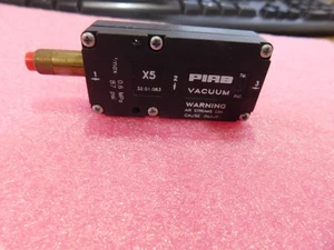 PIAB Model: X5 03.01.083 Vacuum Module.  Unused Spares Inventory.    No Box - Picture 1 of 2