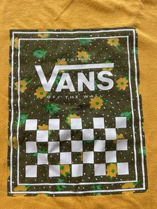 Vans Kids Boys XL /14 Yellow Graphic T Shirt Skater Punk Back to School Boys - Picture 1 of 5