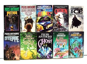 Piers Anthony lot of 10 PBs. Ghost, The Ring, Phthor, Chthon, Steppe - Bild 1 von 5