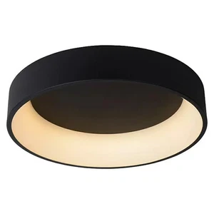 LED Deckenleuchte Deckenlampe 42 W Ø x H 600 mm x 13 cm Schwarz - Bild 1 von 5