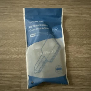 SUPERONE iPhone 16/15 Retractable Car Charger USB C Fast Charging - Picture 1 of 4